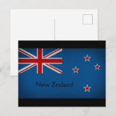 Carte Postale Drapeau néo-zélandais (Devant / Derrière)