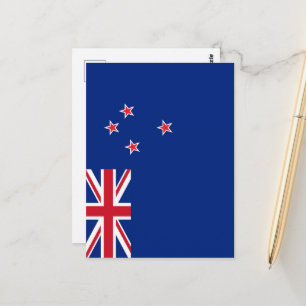 Carte Postale Drapeau néo-zélandais