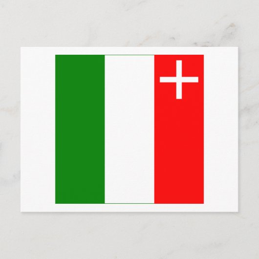 Carte Postale Drapeau Neuchatel (Devant)