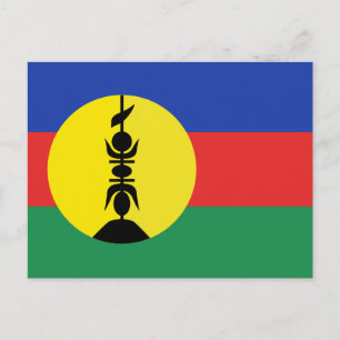 Carte Postale Drapeau Nouvelle-Calédonie - Drapeau de la Nouvell