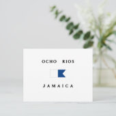 Carte Postale Drapeau Ocho Rios Jamaïque Alpha Dive (Debout devant)