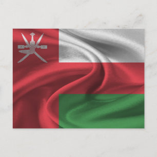 Carte Postale Drapeau Oman