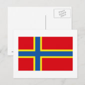 Carte Postale Drapeau Orkney (Devant / Derrière)