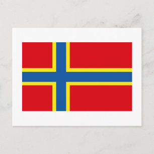 Carte Postale Drapeau Orkney