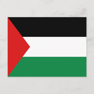 Carte postale Drapeau Palestine