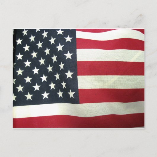 Carte Postale Drapeau patriotique (Devant)