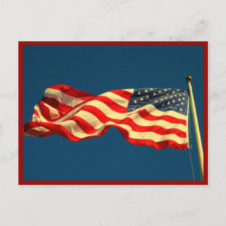 Carte Postale Drapeau patriotique américain