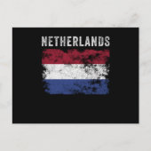 Carte Postale Drapeau Pays-Bas désorganisé - Drapeau néerlandais (Devant)