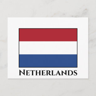 Carte Postale Drapeau Pays-Bas (néerlandais)