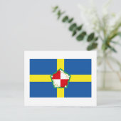 Carte Postale Drapeau Pembrokeshire (Debout devant)