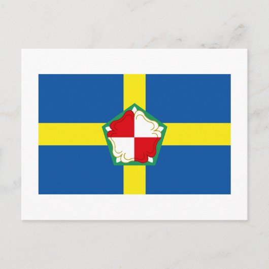 Carte Postale Drapeau Pembrokeshire (Devant)