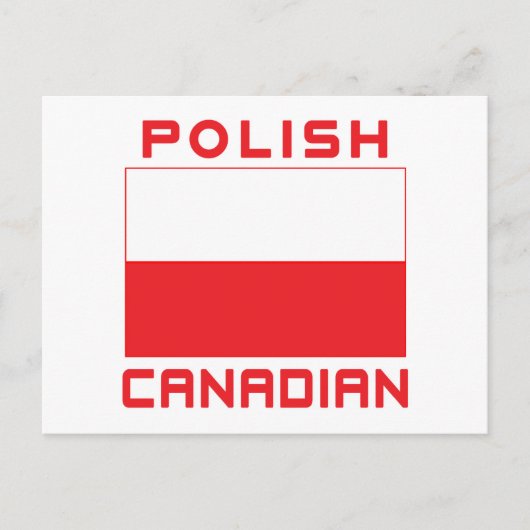 Carte Postale Drapeau polonais (Devant)