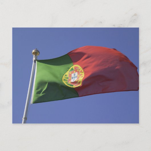 Carte Postale Drapeau portugais RF) (Devant)