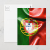 Carte Postale Drapeau Portugal (Devant / Derrière)