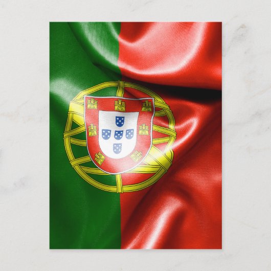 Carte Postale Drapeau Portugal (Devant)