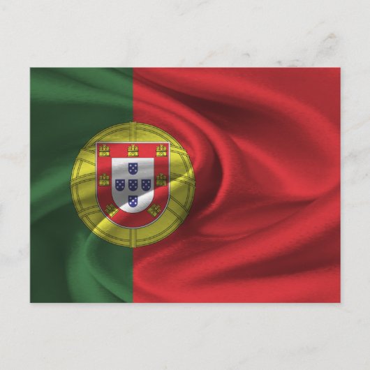 Carte Postale Drapeau Portugal (Devant)