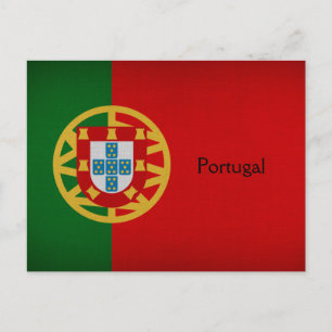 Carte Postale Drapeau Portugal