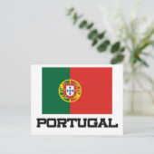 Carte Postale Drapeau Portugal (Debout devant)