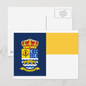 Carte Postale Drapeau Quéntar (Espagne) (Devant / Derrière)