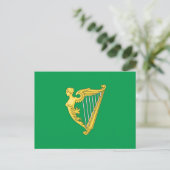 Carte Postale Drapeau républicain irlandais (Debout devant)