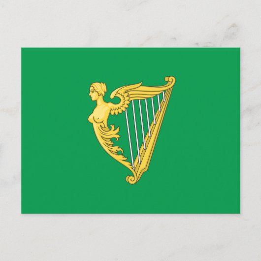 Carte Postale Drapeau républicain irlandais (Devant)