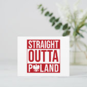 Carte Postale Drapeau Rouge Blanc droit à la périphérie de la Po (Debout devant)