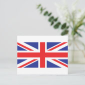 Carte Postale Drapeau Royaume-Uni/Union Jack (Debout devant)