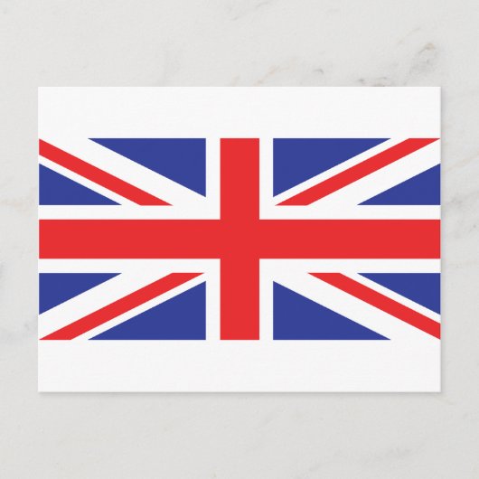 Carte Postale Drapeau Royaume-Uni/Union Jack (Devant)