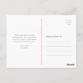 Carte Postale Drapeau rustique américain USA Étoiles & rayures M (Dos)