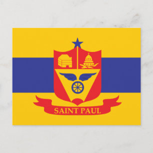 Carte Postale Drapeau Saint Paul