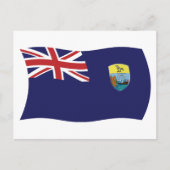 Carte postale Drapeau Sainte-Hélène (Devant)