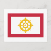 Carte Postale Drapeau Sikkim (Devant)