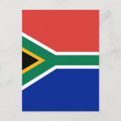 Carte Postale drapeau sud-africain (Devant)
