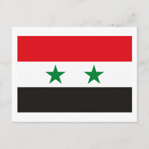 Carte postale Drapeau Syrie