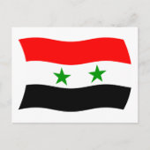 Carte postale Drapeau Syrie (Devant)