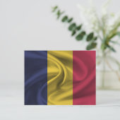 Carte Postale Drapeau Tchad (Debout devant)