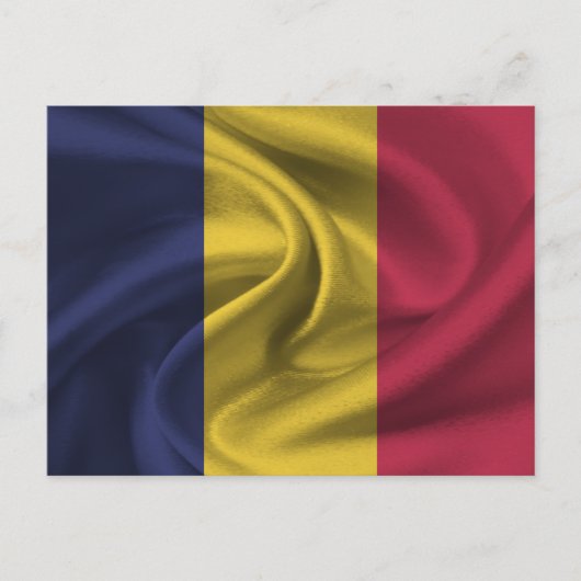 Carte Postale Drapeau Tchad (Devant)
