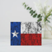 Carte Postale drapeau texas (Debout devant)
