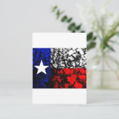 Carte Postale Drapeau Texas (Debout devant)