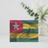 Carte Postale Drapeau Togo (Debout devant)