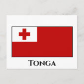 Carte Postale Drapeau Tonga (Devant)