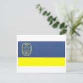 Carte Postale Drapeau Tuzla (Debout devant)