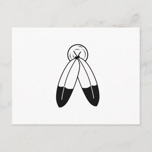 Carte Postale Drapeau Two-Spirit (Devant)