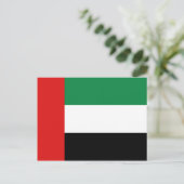 Carte postale Drapeau UAE (Debout devant)