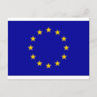 Carte Postale Drapeau UE