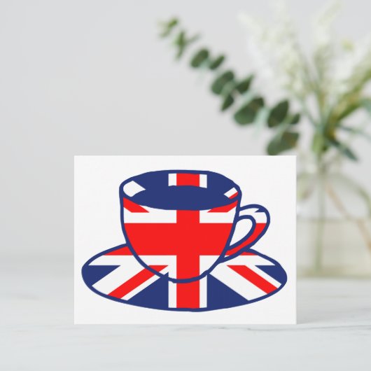 Carte Postale Drapeau Union Jack (Debout devant)