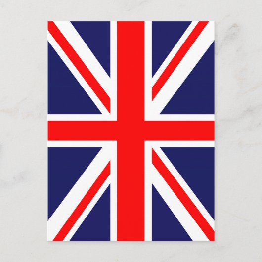 Carte Postale Drapeau Union Jack (Devant)