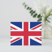 Carte Postale Drapeau Union Jack du Royaume-Uni (Debout devant)