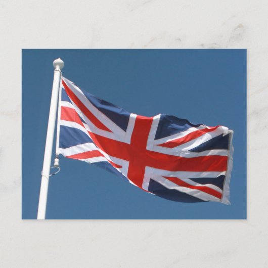 Carte Postale Drapeau Union Jack du Royaume-Uni (Devant)