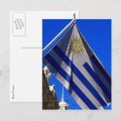 Carte Postale drapeau uruguayen (Devant / Derrière)